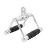 Luwint Premium V Handle with Rotation and Rubber Handgrips, Double D Row Handle Cable Machine Attachments Home Gym Accessories view 1