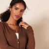 Amazon Essentials Women's Lightweight Crewneck Cardigan Sweater (Available in Plus Size), Brown, Medium view 4