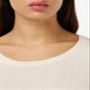 Amazon Essentials Women's Long-Sleeve Lightweight Crewneck Sweater (Available in Plus Size), Pale Peach, Small view 3