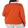 Amazon Essentials Women's Lightweight V-Neck Cardigan Sweater (Available in Plus Size), Rust, X-Large view 3