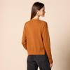 Amazon Essentials Women's Lightweight V-Neck Cardigan Sweater (Available in Plus Size), Caramel, Small view 3