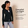 Amazon Essentials Women's Lightweight Crewneck Cardigan Sweater (Available in Plus Size), Grey Heather, XX-Large view 2