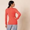 Amazon Essentials Women's Lightweight Long-Sleeve Cable Crewneck Sweater (Available in Plus Size), Coral Pink, Large view 3