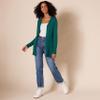 Amazon Essentials Women's Lightweight Open-Front Cardigan Sweater (Available in Plus Size), Dark Green, X-Small view 4