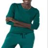 Amazon Essentials Women's Long-Sleeve Lightweight Crewneck Sweater (Available in Plus Size), Dark Green, X-Large view 1