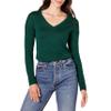 Amazon Essentials Women's Lightweight Long-Sleeve V-Neck Tunic Sweater (Available in Plus Size), Dark Green, X-Small view 1