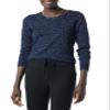 Amazon Essentials Women's Long-Sleeve Lightweight Crewneck Sweater (Available in Plus Size), Navy Cheetah, Small view 1