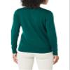 Amazon Essentials Women's Lightweight V-Neck Cardigan Sweater (Available in Plus Size), Dark Green, XX-Large view 3