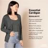 Amazon Essentials Women's Lightweight V-Neck Cardigan Sweater (Available in Plus Size), Blue, X-Large view 2