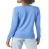 Amazon Essentials Women's Lightweight V-Neck Cardigan Sweater (Available in Plus Size), Blue, X-Large view 3