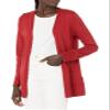 Amazon Essentials Women's Lightweight Open-Front Cardigan Sweater (Available in Plus Size), Dark Red, XX-Large view 1