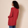 Amazon Essentials Women's Lightweight Open-Front Cardigan Sweater (Available in Plus Size), Dark Red, XX-Large view 3
