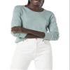 Amazon Essentials Women's Long-Sleeve Lightweight Crewneck Sweater (Available in Plus Size), Sage Green Heather, Medium view 1
