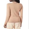 Amazon Essentials Women's Lightweight Mockneck Sweater (Available in Plus Size), Taupe Heather, Medium view 3
