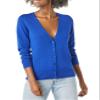 Amazon Essentials Women's Lightweight V-Neck Cardigan Sweater (Available in Plus Size), Bright Blue, XX-Large view 1