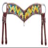 Showman Hand Painted Sunflower Leather Tripping Collar,Average Full Size Horse view 1