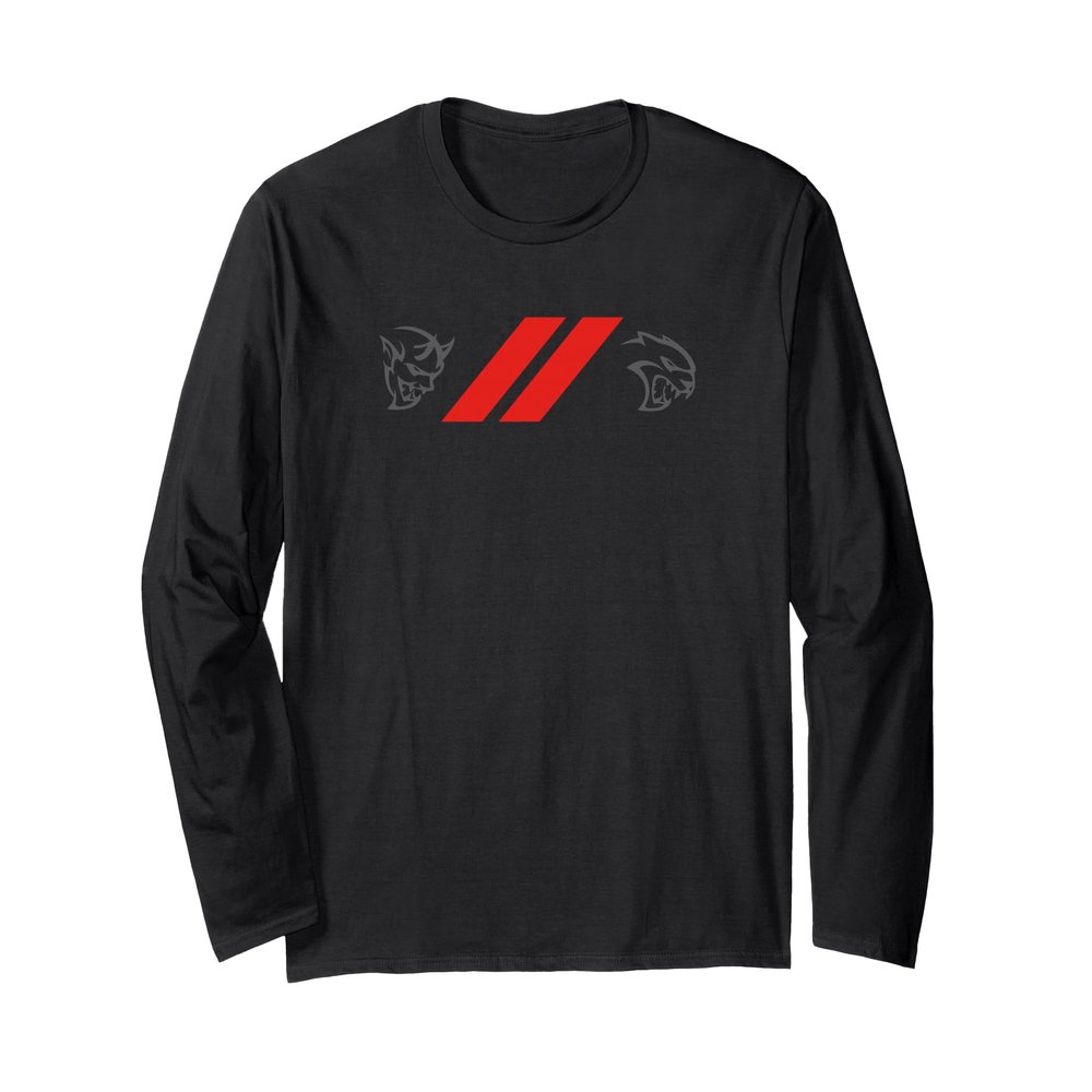 Dodge Demon // Hellcat Logo Long Sleeve T-Shirt