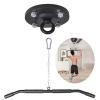 ZHANGQINGXIU Heavy Duty Punch Bag Ceiling Hook 360 Degree Rotation 4 Holes Hook Complete Fittings for Heavy Punch Bags MMA Swing Hanging Chair, 4 Sizes (Color : Black-B, Size : 11.2cm) view 1