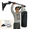 ZHANGQINGXIU Heavy Punch Bag Wall Bracket with Pull Up Bar 2 Rings, 150kg Weight, Boxing Bracket for MMA Muay Thai Pull-ups (Color : Black, Size : 120x31.5x40cm) view 2