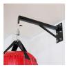 ZHANGQINGXIU Heavy Punch Bag Wall Bracket, Hanging Hanger Sandbag Holder Wall Mount Punching Bag Hanger Rings Fixed Frame 9 Sizes (Color : Black, Size : 80x30x15cm) view 1