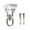 JINMLBO Heavy Duty Punch Bag Ceiling Hook, 4 Holes Hook Complete Fittings for Heavy Punch Bags MMA Swing Hanging Chair, 16 Sizes(Silver-B,9x4x11.1cm) view 1