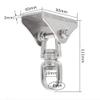 JINMLBO Heavy Duty Punch Bag Ceiling Hook, 4 Holes Hook Complete Fittings for Heavy Punch Bags MMA Swing Hanging Chair, 16 Sizes(Silver-B,9x4x11.1cm) view 4
