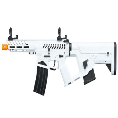 Lancer Tactical Gen 2 Proline 7'' Enforcer Needle Tail Skeleton Full Metal Airsoft AEG with Alpha Stock (ETU &Mosfet)- Two Magazines Included