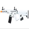 Lancer Tactical Gen 2 Proline 7'' Enforcer Needle Tail Skeleton Full Metal Airsoft AEG with Alpha Stock (ETU &Mosfet)- Two Magazines Included
