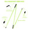 Asyxstar Golf Alignment Stick - Upgraded 48" Golf Sticks Training Aid 2 Pack for Aiming, Putting, Full Swing Trainer, Posture Corrector with Clear Tube Case Golf Gifts for Men Women Golfers view 2