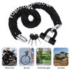 Heavy Duty Chain Lock, with U-Lock, Chain:120cm Length x 12mm Dia,Made of Manganese Steel, Non-Corrosive, Durable, Protector of Valuables view 3