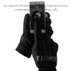 FUFU Gloves Winter Gloves, Running Gloves, Touch Screen Anti-Slip Lightweight Gloves Liners for Cycling Biking (Color : Gray) view 3