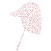 Hudson Baby Unisex Baby Sun Protection Hat, Pink Peony, 2T-4T view 1