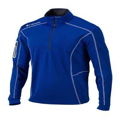 Columbia Youth Omni-Wick Shotgun 1/4 Zip Pullover (Youth X-Large, Azul)