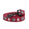 Alabama Crimson Tide Custom Handmade Adjustable Nylon Collars and Leashes (6 Ft Leash) view 1