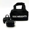 Cardio Max 3.0 lbs. (with Bag, Black) Ultra-Dense Stainless Steel Hand Weights with Anti-Slip Silicone Finger Loop Set of 2 for Workout, Fitness, Training for Men & Women +Free E-Book Workout Guide view 1