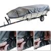 14ft Marine Grade Heavy Duty 600D Trailerable Boat Cover Replacement for Jon Boat Cover view 2