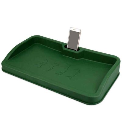 Golf Ball Box Showcase Holder, Golf Soft Tee Box with Mobile Phone Video Stand, Professional Practice Fields
