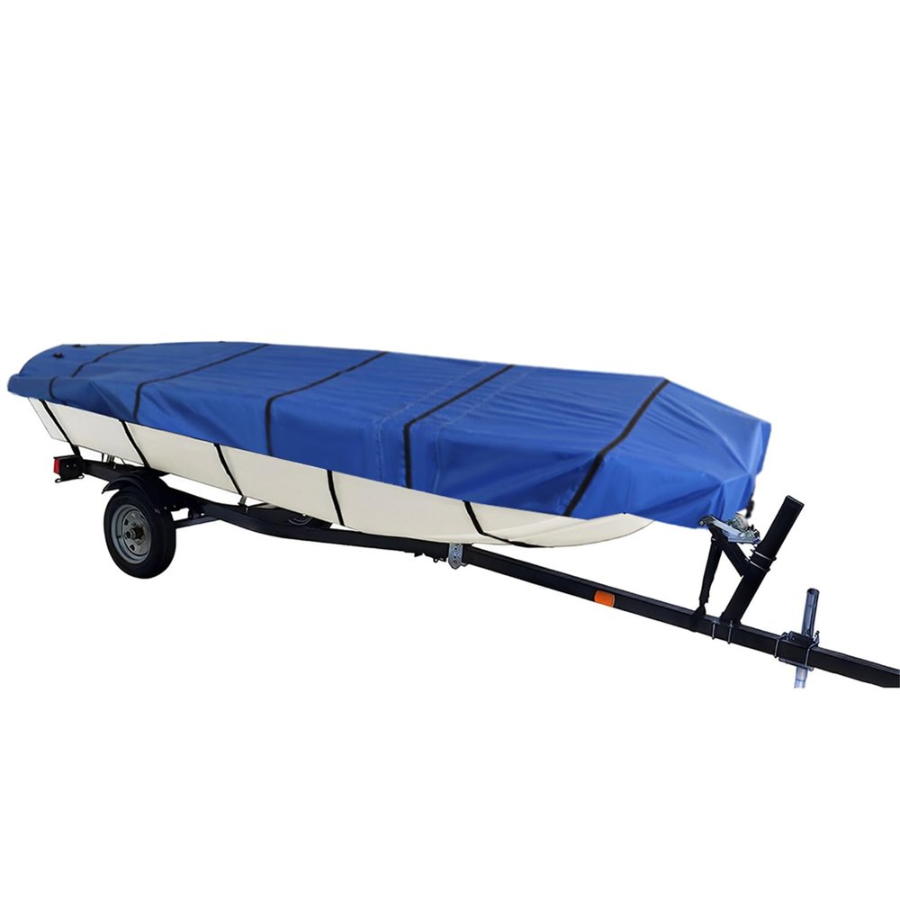 16ft Marine Grade Heavy Duty 600D Trailerable Boat Cover Replacement for Jon Boat Cover