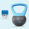 Kettlebell Ladies Fitness Kettlebell, Home Gym Core Training Cross Training Arm Strength Training Weight, 2kg/4kg/6kg (Size : 6KG/13.22LB) view 2