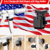 Gun Wall Mount, Wall Rack Runner Mount with Strong and Solid PA Material, Load Bearing Capacity 300Lbs of Tension view 2