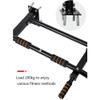 Indoor Pull Up Bar, Home Wall Punching Adult Men and Women Multi-Training Bar for Home Fitness Exercise Anti-Slip Comfort Sponge-Black view 4