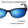 Acefrog AR Coated Polarized Replacement Lenses for Bose Tempo | Tenor | Alto S/M | Alto M/L | Rondo S/M | Soprano Sunglasses - Winter Sky view 3