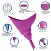 CIRCE CARE SuAmiga Female Urination Device Collapsible Female Urinal with Waterproof Bag; Portable Reusable Urinal for Women to Pee Standing Up; Women Pee Funnel for Travel, Camping, Hiking, Outdoor view 3