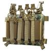 OneTigris SMG Magazine Pouch with Hook Backing Tactical Placard for MP5 MP7 Magazines with Elastic Retention Straps view 1