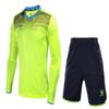 KELME Soccer Goalkeeper Jersey Uniform Kit - Mens Padded Football Goalie Jersey - Padded Shirt, Shorts and Socks Kids and Adult Sizes (Kids 14, Yellow (No Socks)) view 1