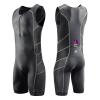 Triathlon Suits Mens One-Piece Sleeveless Trisuits Skin Wet Suit for Running Cycling Swimming view 1