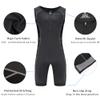 Triathlon Suits Mens One-Piece Sleeveless Trisuits Skin Wet Suit for Running Cycling Swimming view 3