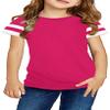 Ebifin Girls Casual Short/Long Sleeve T Shirts Kids Loose Soft Striped Color Block Tunic Tops, Tees Blouses Size 4-15 Years view 1