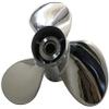 Yoofosun 35/45/50HP Polished RH 13 Tooth SS Prop Stainless Steel Propeller for Tohatsu Outboard Motor with Rubber Hub 11.1x14 view 4