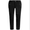 Camii Mia Women's Winter Warm Outdoor Slim Windproof Waterproof Ski Snow Fleece Hiking Pants (38W x 30L, Black) view 1